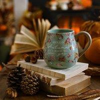 Country Living Large Ceramic Hello Autumn Mug