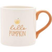 Country Living Ceramic Hello Pumpkin Mug
