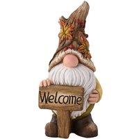Welcome Gnome Indoor Outdoor Ornament