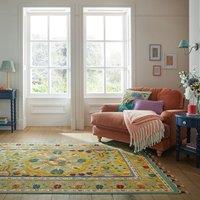 Rani Embroidered Floral Rug
