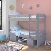 Stompa Uno Bunk Bed With Under Bed Storage, Pine