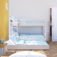 Stompa Compact Wooden Bunk Bed With Open Trundle