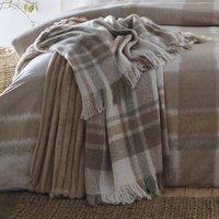 Appletree Verbier Faux Mohair Throw Blanket 130cm x 180cm