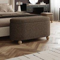 Nylah Luxe Boucle Storage Ottoman