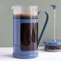 La Cafetiere Monaco 8 Cup Blue Glass Cafetiere