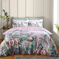Peacock Gardenia Duvet Cover & Pillowcase Set