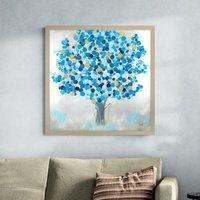 Blueberry Tree Framed Print