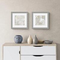 Set of 2 Sea Shells Framed Prints