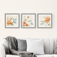 Set of 3 Hummingbirds Framed Prints