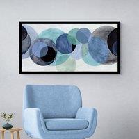 Dreamy Blues Framed Print