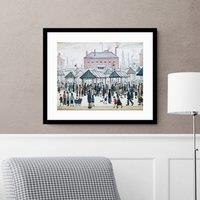 Market Scene Northern Town 1939 Lowry Framed Print