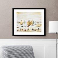 Yachts 1959 Lowry Framed Print