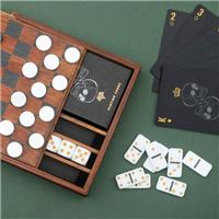 Luckies Games Night All-in-One Wooden Games Set
