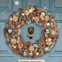 Artificial Moonlight Ivy Wreath