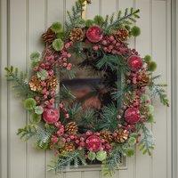 Candy Apple Wreath