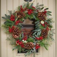 Artificial Festive Forage Wreath