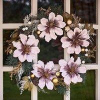 Champagne Bloom Wreath