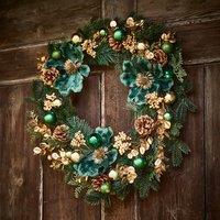 Velvet Bloom Wreath