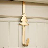 Golden Tree Wreath Hanger