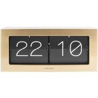 Karlsson XL Boxed Flip Mantel Clock