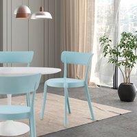 Fusion Living Plastic Bistro Dining Chair
