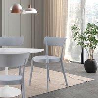 Fusion Living Plastic Bistro Dining Chair
