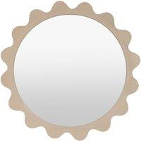 Circe Flower Round Wall Mirror