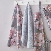 Catherine Lansfield Set of 2 Dramatic Floral Tea Towels