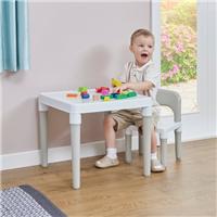 Liberty House Kids Plastic Table And One Chair Set