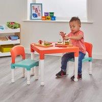 Liberty House Kids Plastic Table And Two Chairs Set