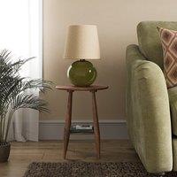 Haider Side Table, Acacia Wood