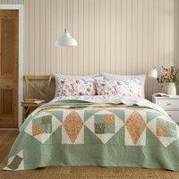 Rene Real Patchwork 100% Cotton Bedspread