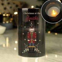 Personalised Nutcracker LED Candle