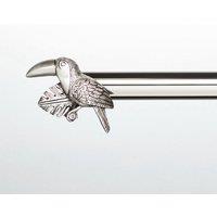 Toucan Extendable Metal Eyelet Curtain Pole
