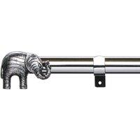 Elephant Extendable Metal Eyelet Curtain Pole