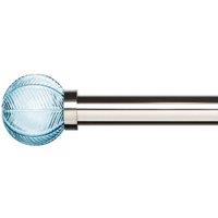 Stained Glass Extendable Metal Eyelet Curtain Pole