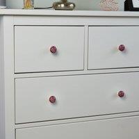Pack of 6 Nicola Spring Resin Door Knobs