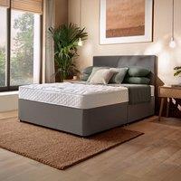 Silentnight Everyday Mattress, Paris Woven Headboard and Divan Set