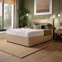 Silentnight Everyday Mattress, Paris Woven Headboard and Divan Set
