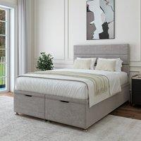 Plush Chenille End of Bed Ottoman Base