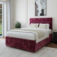 Luxury Chenille End of Bed Ottoman Base