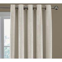 Catherine Lansfield Kingsley Matt Velvet Eyelet Curtains