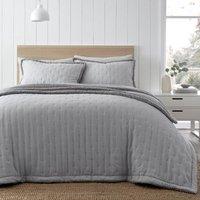 Catherine Lansfield Cosy Nori Soft Sherpa Bedspread