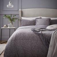 Catherine Lansfield Allure Sparkle Duvet Cover and Pillowcase Set