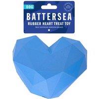 Battersea Rubber Heart Treat Dog Toy