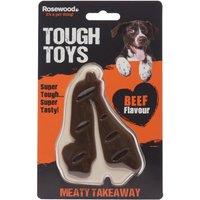 Meaty Beef Takeaway Steak Dog Toy