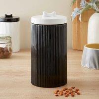 Ribbed Pet Treat Jar