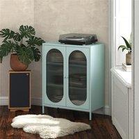 Luna Small Fluted Sideboard, Glass