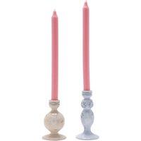 Set of 2 Alice in Wonderland Candlestick Holders