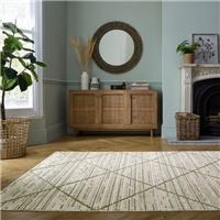 Edited Life Diamond Tuft Textured Washable Rug